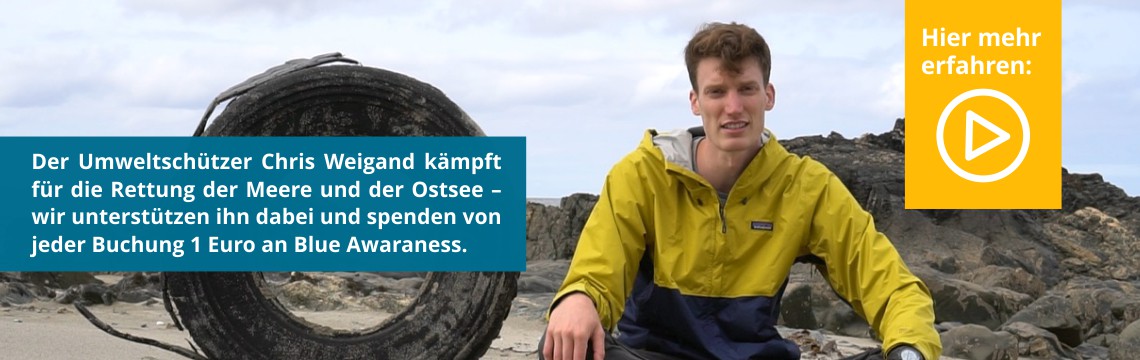 Umweltschützer Chris Weigand kämpft für die Rettung der Meere und der Ostesee