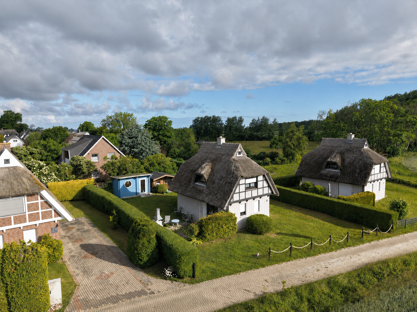 Reetdachhaus Laurin in Dranske