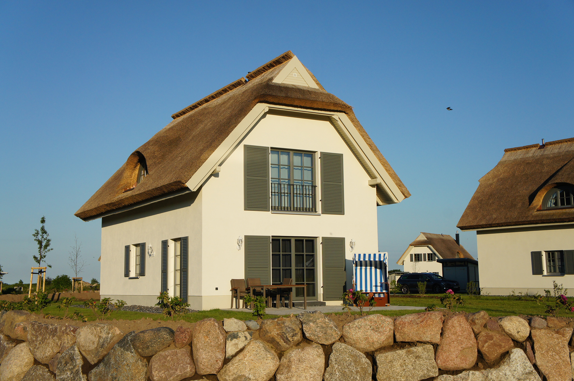 Reetdachhaus Typ A (2 Schlafzimmer)