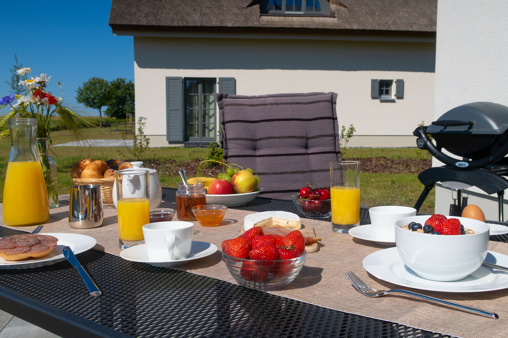 Reetdachhaus Typ A (2 Schlafzimmer)