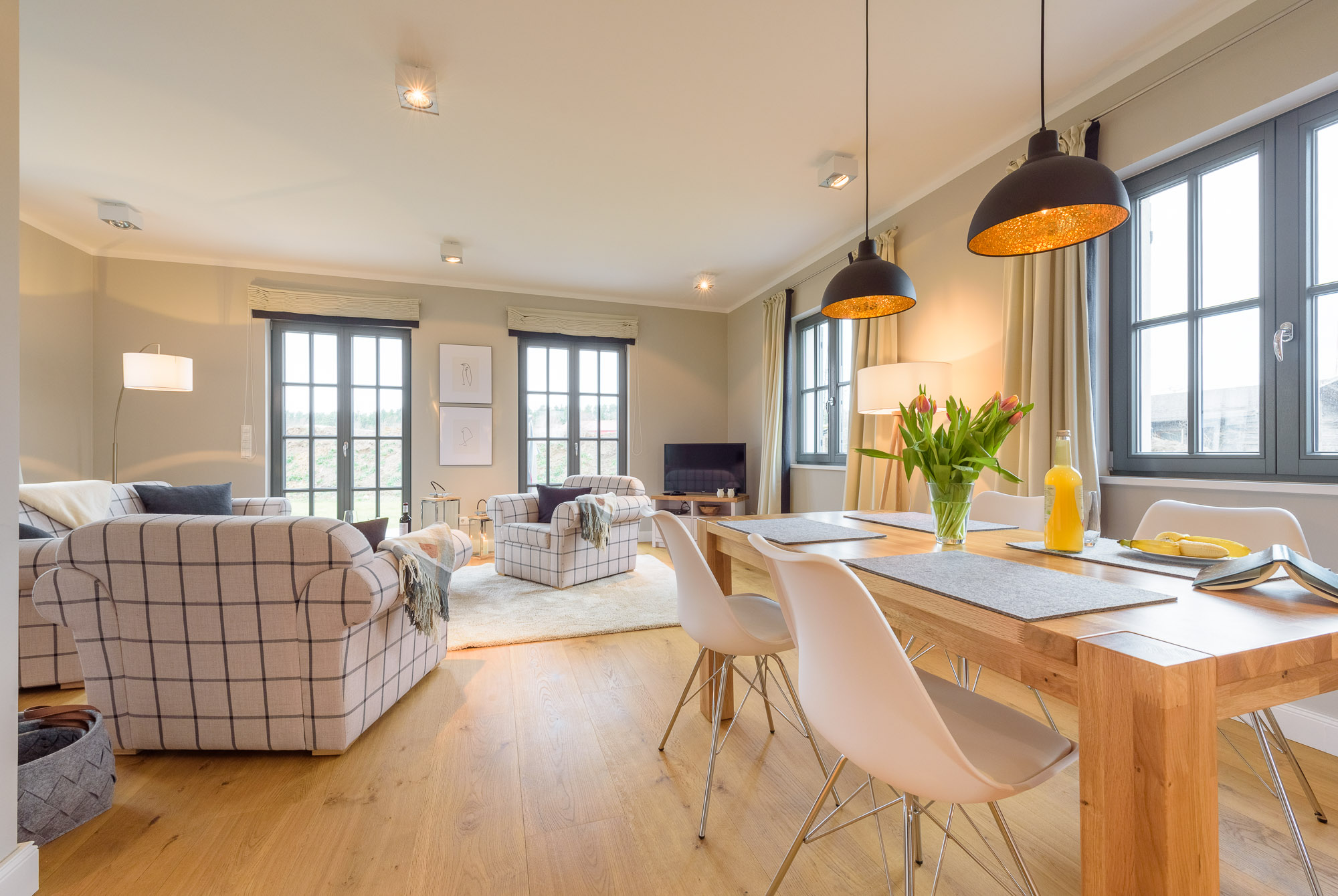 Reetdachhaus Typ A (2 Schlafzimmer)