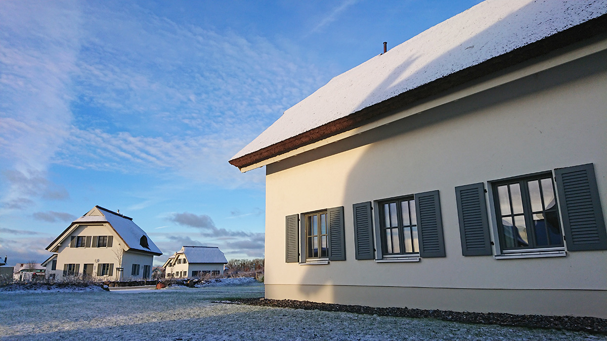 Reetdachhaus Typ A (2 Schlafzimmer)