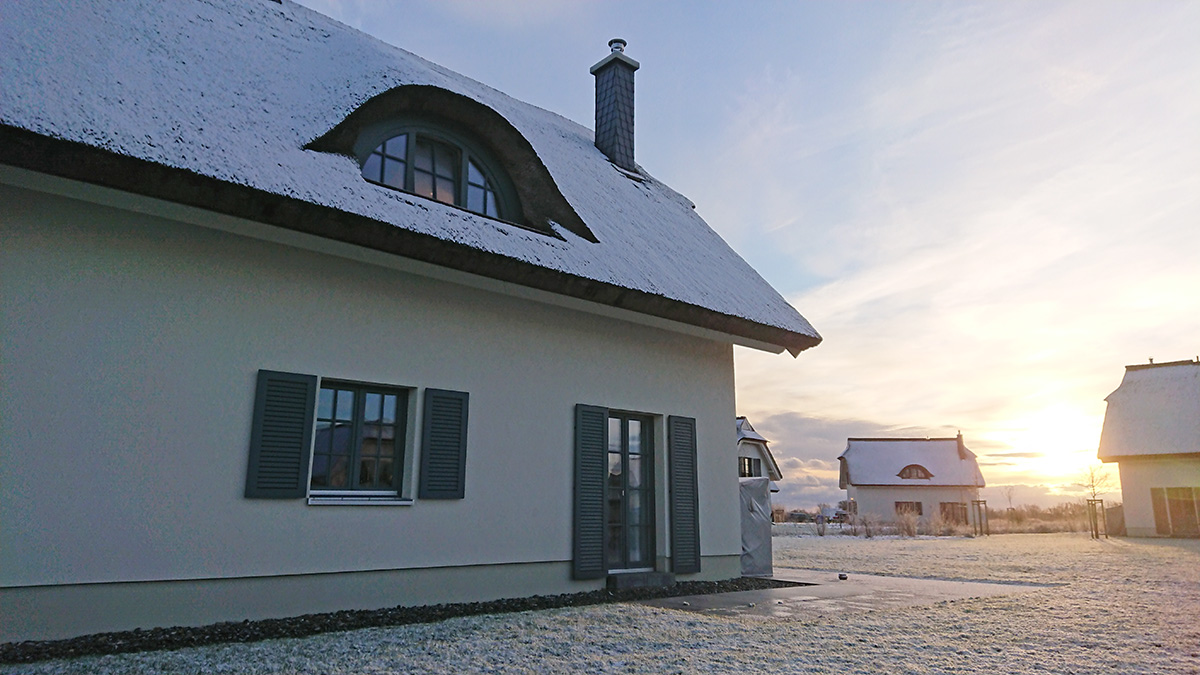 Reetdachhaus Typ B (2 Schlafzimmer)