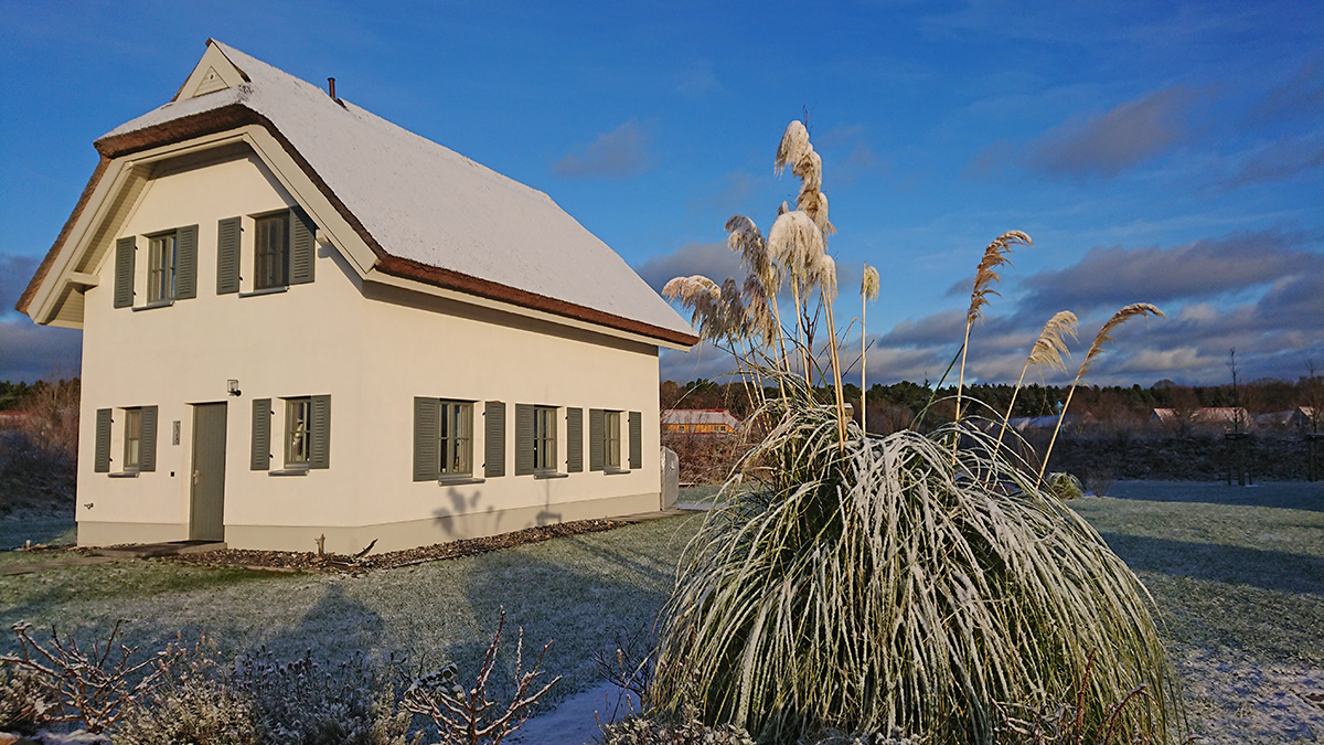 Reetdachhaus Typ B (2 Schlafzimmer)
