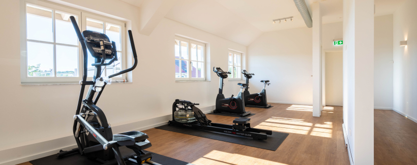 Fitnessraum im Feriendorf am Bakenberg